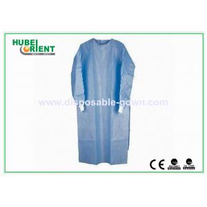 Anti Static Disposable Surgical Gowns Disposable Lab Coat Long Sleeves