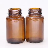 China Amber Blue Glass Reagent Bottles 500ml 250ml Apothecary Jar on sale