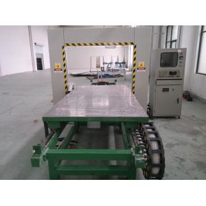 China Viscoelastic Polymer Foam Cut Machine Industrial Computer Control 6m / Min supplier