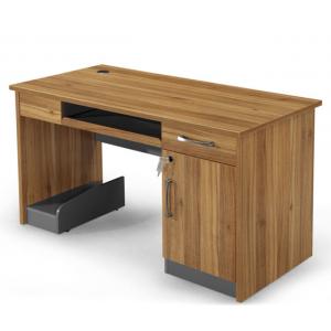 China Customized Size Detachable Wooden Office Table / Wood Computer Desk supplier