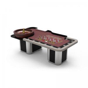 China 275cm 32 Inch Casino Roulette Table Gambling Roulette Wheel Table supplier