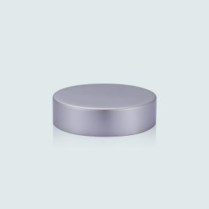 Round Shape Custom Aluminum Parts Alumina Jar Cover Silver Appearance