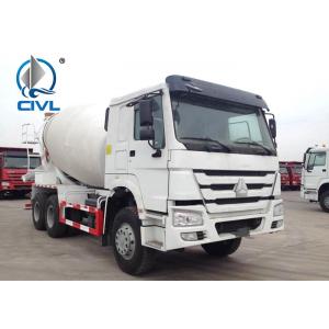 China SINOTRUK HOWO 6 x 4 Concrete Mixer Truck 12m3  mixer tank volume LHD supplier