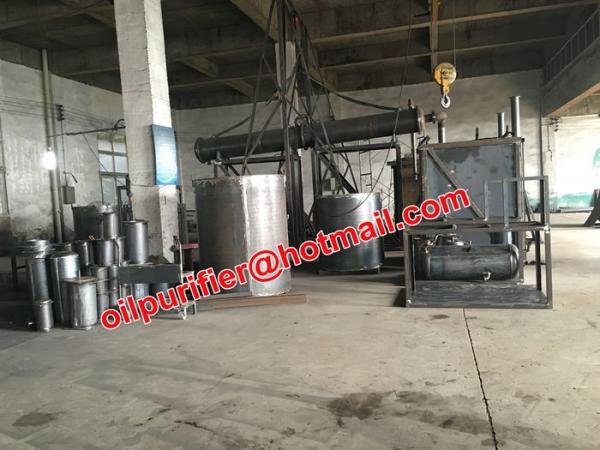 Low cost waste engine oil distillation system, Enigne Oil Cleaning recycling