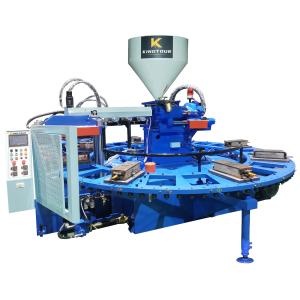 China One Color Footwear Making Machines 24 Stations Sole Injection Molding Machine With PVC And Plastic wholesale