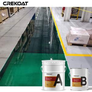 China Low VOC Industrial Floor Paint For Concrete Resist Chemicals supplier
