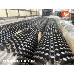 AS STUD FIN TUBE ASTM A335 P11 ALLOY STEEL NAIL HEAD FINNED PIPE