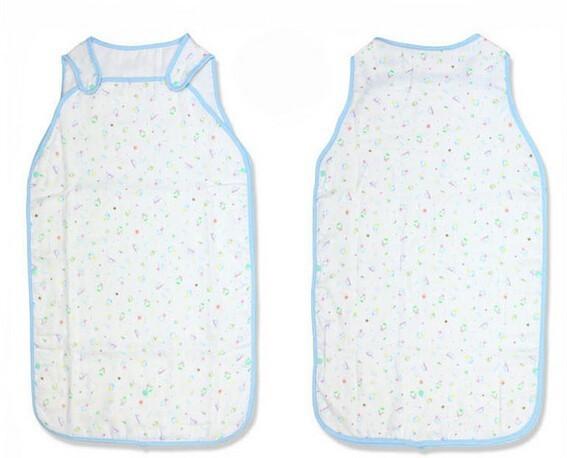 Summer thin cotton baby sleeping bag baby muslin cotton gauze sleep bag