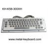 China Waterproof Vandalproof Industrial Metal Keyboard Stainless Steel Customized Design wholesale