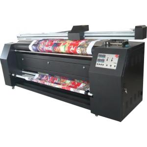 Roll To Roll Digital Textile Printing / Dye Sublimation Printer For Linen Fabric