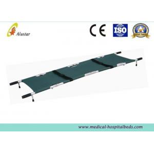 High Strength Aluminum Alloy 4 Folding Medical Military Rescue Stretcher For Camping (ALS-SA111)