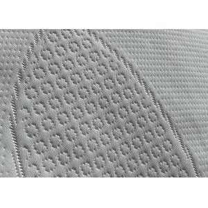 China Ticking Polyester Mattress Fabric Breathable Jacquard Upholstery Fabric supplier