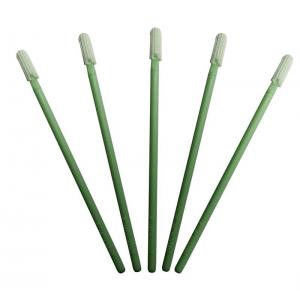 China Cleanroom Swabs Cleanroom Consumables Polyester Tip Double / Single Layered supplier