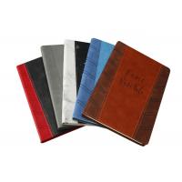 China PU Leather Custom Printed Notebooks 120 Sheets Wood - Free Paper Inner Pages on sale
