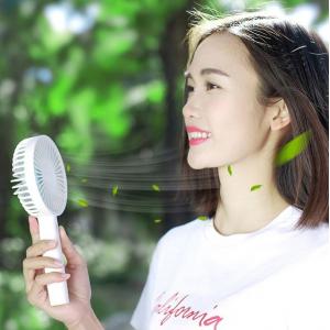 2200mAh Battery Operated Hand Held Fan 8-17h Working Time