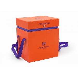 Colorful Square Cardboard Gift Boxes With Lid Customized Logo Printing