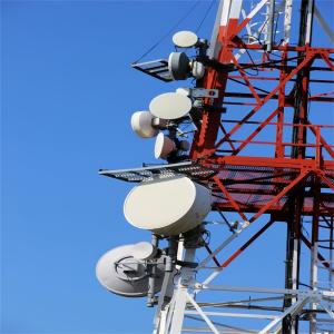 China 10 -100 Meter 4 Legged Self Supporting Angular Lattice Steel Four Leg Communication Tower wholesale