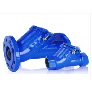 Flanged Float Cast Iron Ball Check Valve Customized Color And Sizes