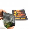 Mylar Packaging Bag For CBD Weeds Gummy Candy Bear Holographic Zipper Bag Flavor