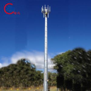 Galvanized Rru Steel Antenna Tower For Airport Communication