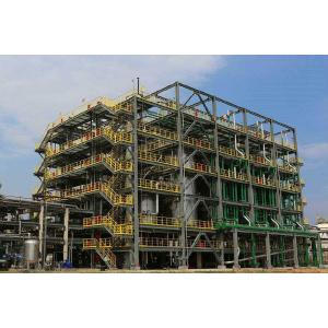 China Prefabricated Steel Industrial Buildings / Industrial Metal Buildings Construction supplier