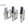 High Security Fast Speed Airport Turnstile With Servo Motor Finger Print Face