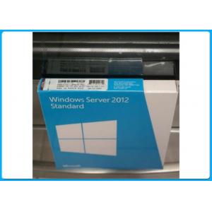 China Microsoft Windows Server 2012 Retail Box standard x 64 - bit  2 CPU 2 VM / 5 CALS retail pack supplier