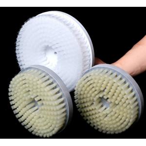 China Deburring Polishing Grinding Disc Brush Abrasive Wire  Nylon Wire Industrial Disc Brush supplier