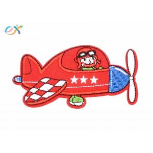 Event Theme Embroidery Badges Aeroplane Aircraft Embroidery Clothing Patches