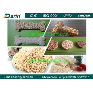 China Cereal bar peanut bar making machine , cereal puffing machine supplier