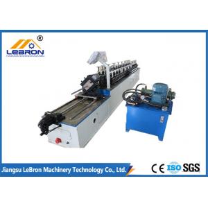 PLC Control Stud And Track Roll Forming Machine , Full Automatic Stud Making Machine