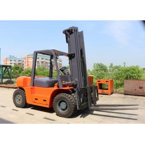 China Heavy Duty Driving Axle Diesel Powered 6 Ton Warehouse Forklift Trucks 1220 * 150 * 55 mm Fork Size supplier