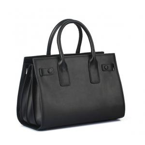 China high quality black women genuine leather handbag fashion popular handbags RY-T07 supplier