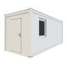China Thermal Insulation Flat Pack Container Fireproof 20ft Luxury Prefab Container Homes wholesale