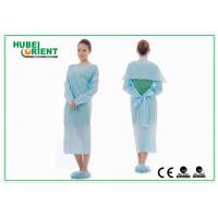 China CPE Long Sleeve Protective Gowns Non Stimulating Protective Gown on sale
