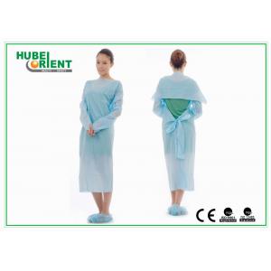 CPE Long Sleeve Protective Gowns Non Stimulating Protective Gown