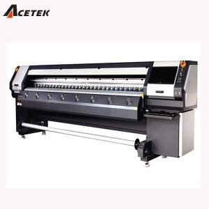 China 240sqm/H Used Konica Solvent Printer , 3.2m Solvent Wide Format Printers supplier