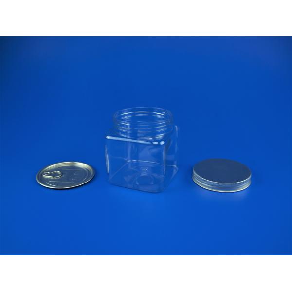 China cajas de plástico transparente de la comida enlatada 600ml de 84m m con las tapas supplier