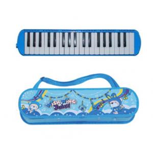 ABS Plastic Shell Copper board 37 key Melodica kids toy with cartoon leather box-AGME37B-3