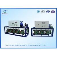 China Cold Room R22 Piston Refrigeration Compressor Unit Compact Structure on sale