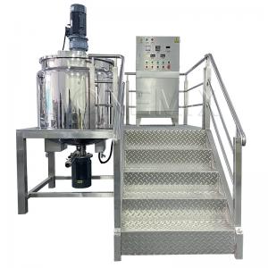 China Movable Detergent Liquid Mixer Machine Automatic Jacketed Mixing Vessel supplier