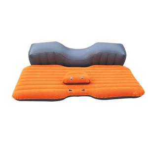 China PVC Flocking Ultralight Camping Inflatable Sleeping Pad 143X87X35cm supplier
