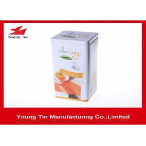 0.23 MM Thickness Tinplate Metal Tea Packaging Tins Custom Printing and Embossing