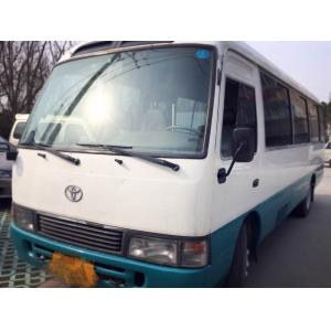 China 29 seats used Toyota  Gasoline bus left hand drive   engine 6 cylinder  TOYOTA coaster bus for sale supplier