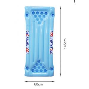 Swimming Pool Party Pvc Large Inflatable Pool Float Custom Plastic Tray Beer Pong ,Customized summer party drink