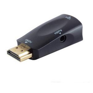 HDMI to VGA with Audio Cable HDMI to VGA Adapter Male To Female 1080p HDMI to VGA Converte