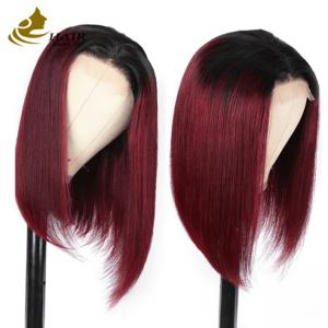 China Pre Plucked Short Bob Wigs Human Hair 8 Inch Unbleached supplier