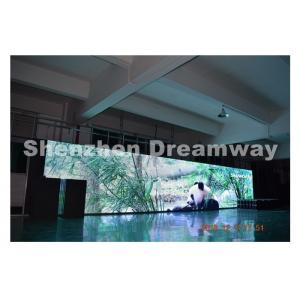 China High Resolution 1/2 Scan Outdoor Advertising Led Display Panel Super Clear Vision supplier