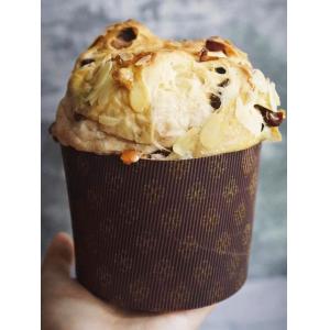 Corrugated Panettone Pan Mold Brown Disposable Paper Baking Cup Coated