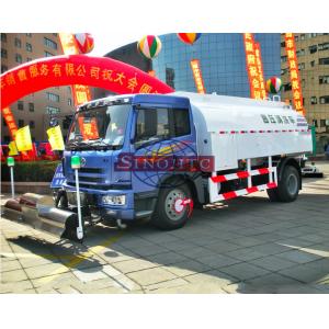 China High Pressure Water Carrier Truck 8 - 10 Tons Volume 4x2 / 6x4 Driving Type supplier